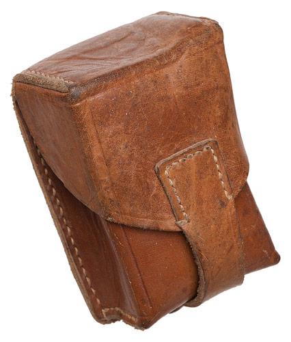 JNA ammunition pouch, leather, surplus